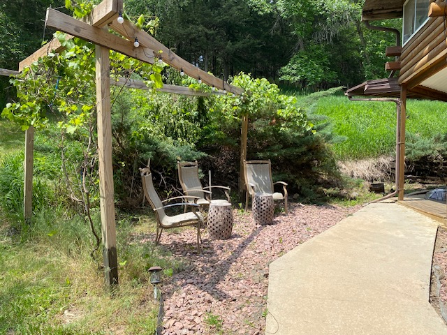 Deer just passing by the Cabin